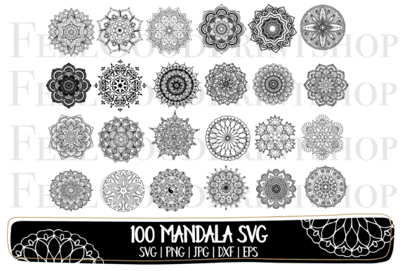 100 Mandala Bundle
