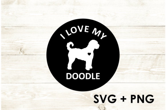 I Love My Doodle - Golden Doodle - Dog